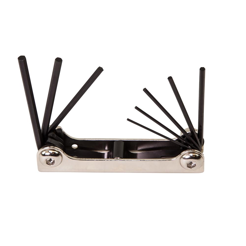 Eight-Key Inch Folding Hex Key Set
