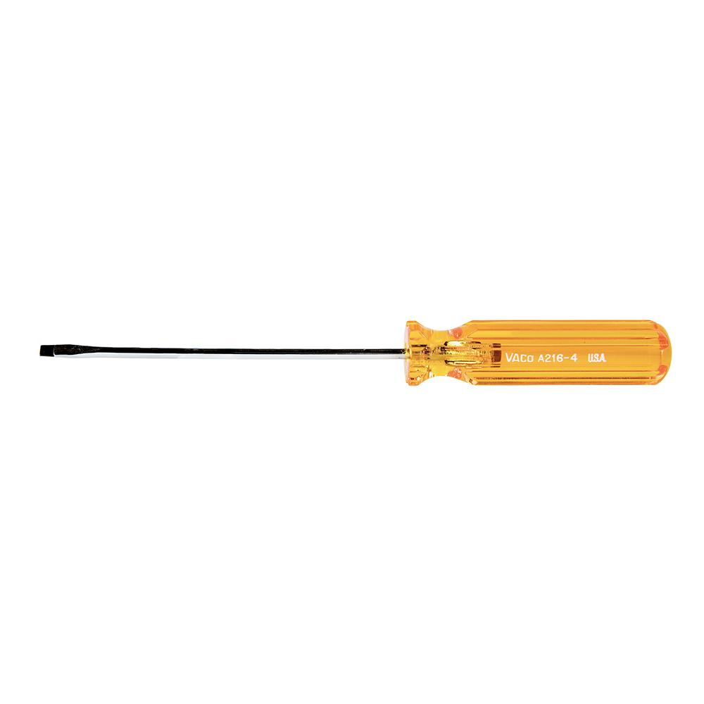 1/8" Cab Tip Screwdriver 4" Shank
