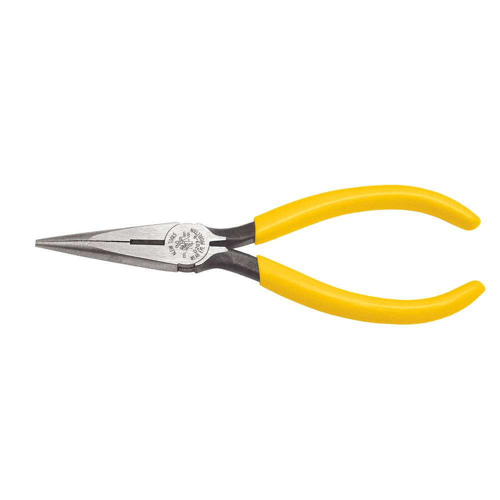 6" Long-Nose Pliers Side-Cutting