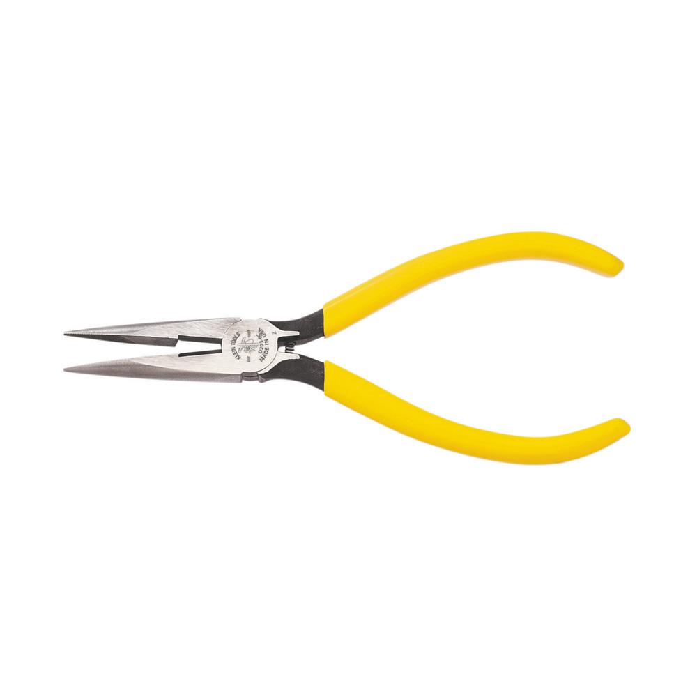 6" Long Nose Pliers, Cut w/Spring