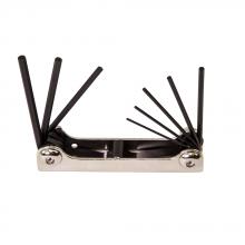 Klein Tools 70581 - Eight-Key Inch Folding Hex Key Set