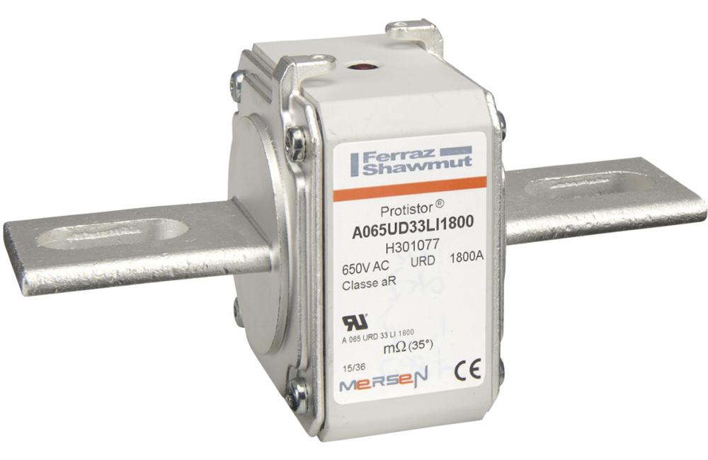 High-Speed Fuse 33 aR 600VAC 1800A Striker Slott