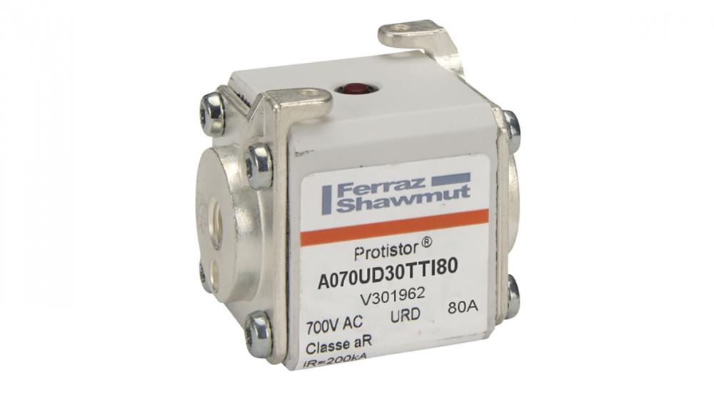 High-Speed Fuse 30 aR 690VAC 80A Striker Flush e