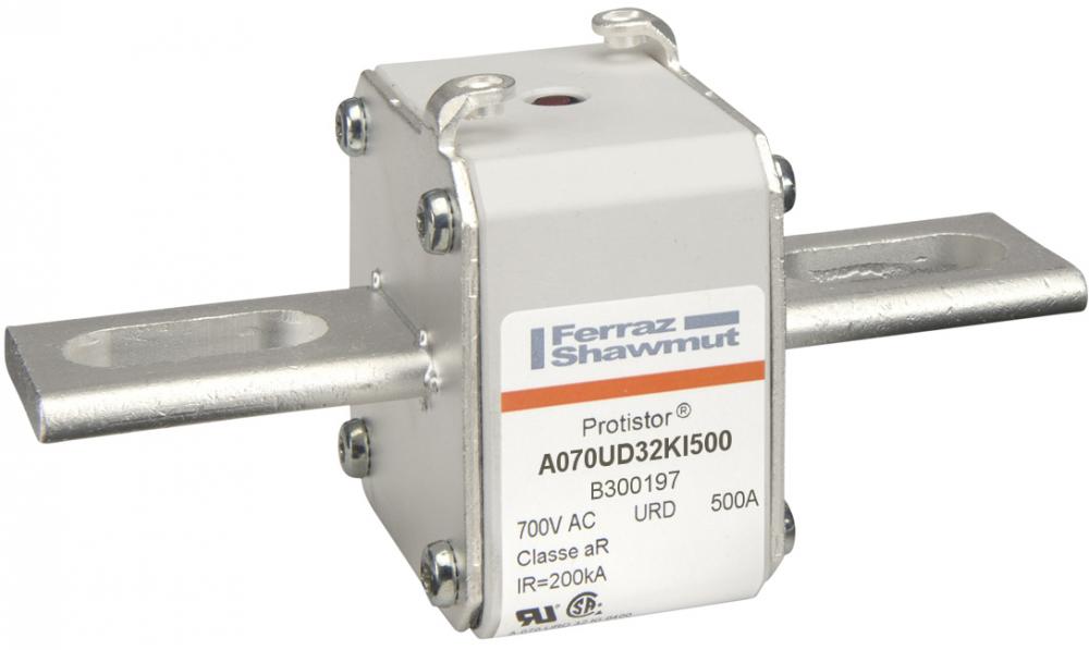 High-Speed Fuse 32 aR 690VAC 500A Striker Slotte