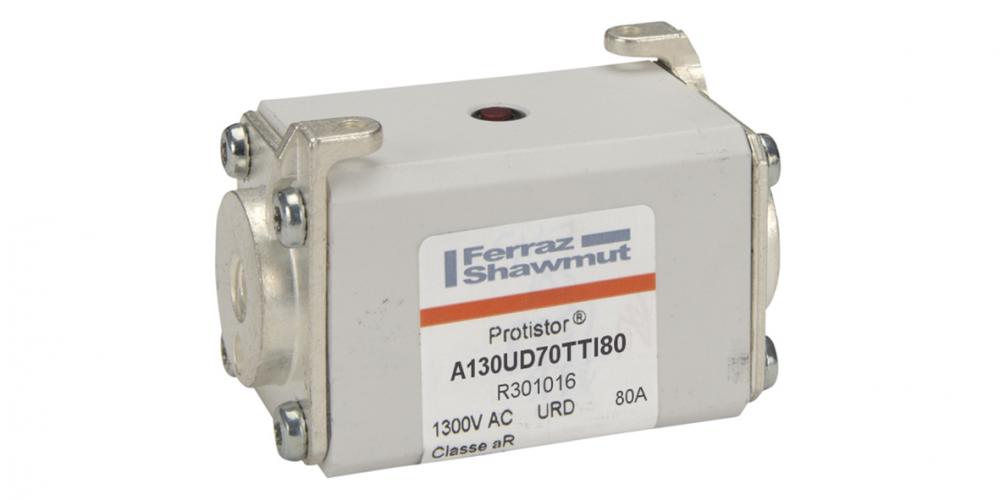 High-Speed Fuse 70 aR 1250VAC 80A Striker Flush