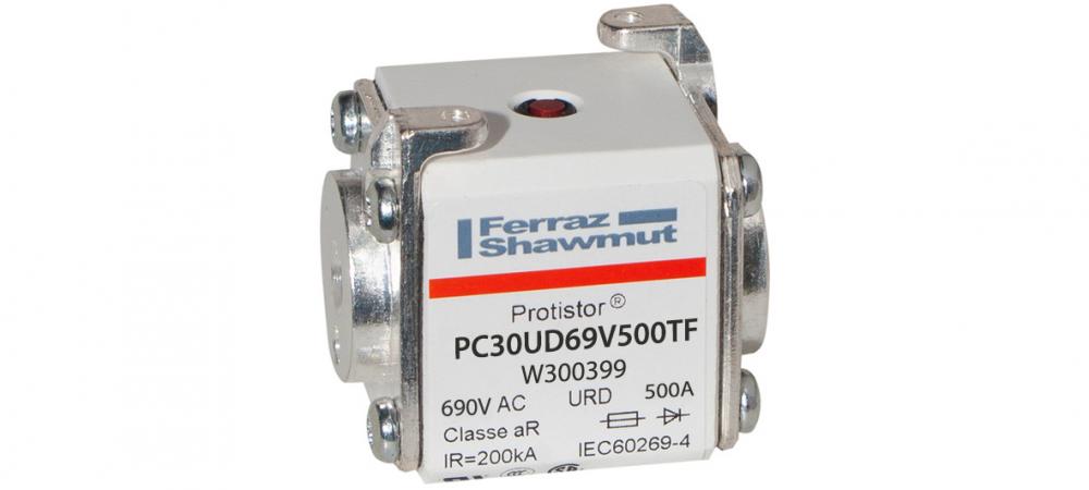 High-Speed Fuse 30 aR 690VAC 500A Striker Flush