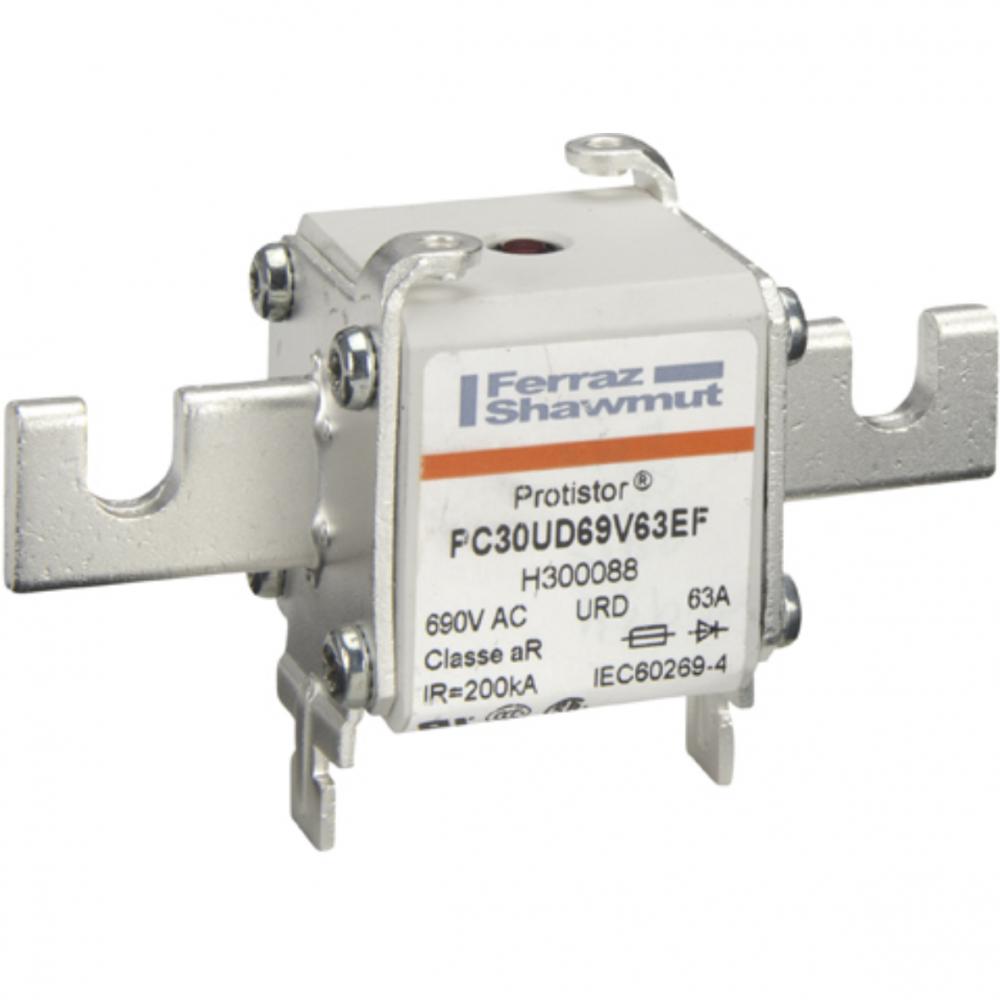 High-Speed Fuse 30 aR 690VAC 63A Striker Open Sl