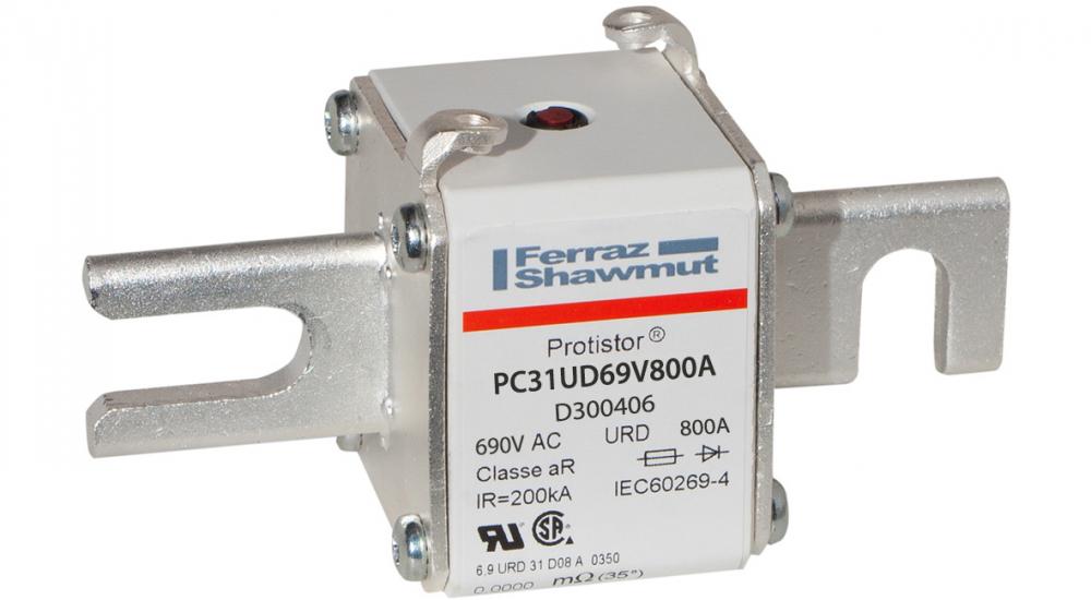 High-Speed Fuse 31 aR 690VAC 800A Striker DIN 80
