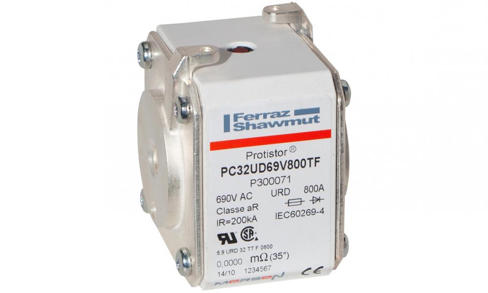 High-Speed Fuse 32 aR 690VAC 800A Striker Flush