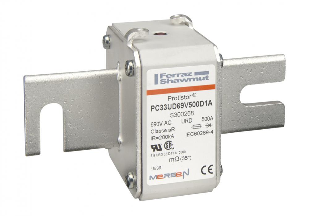 High-Speed Fuse 33 aR 690VAC 500A Striker DIN 11