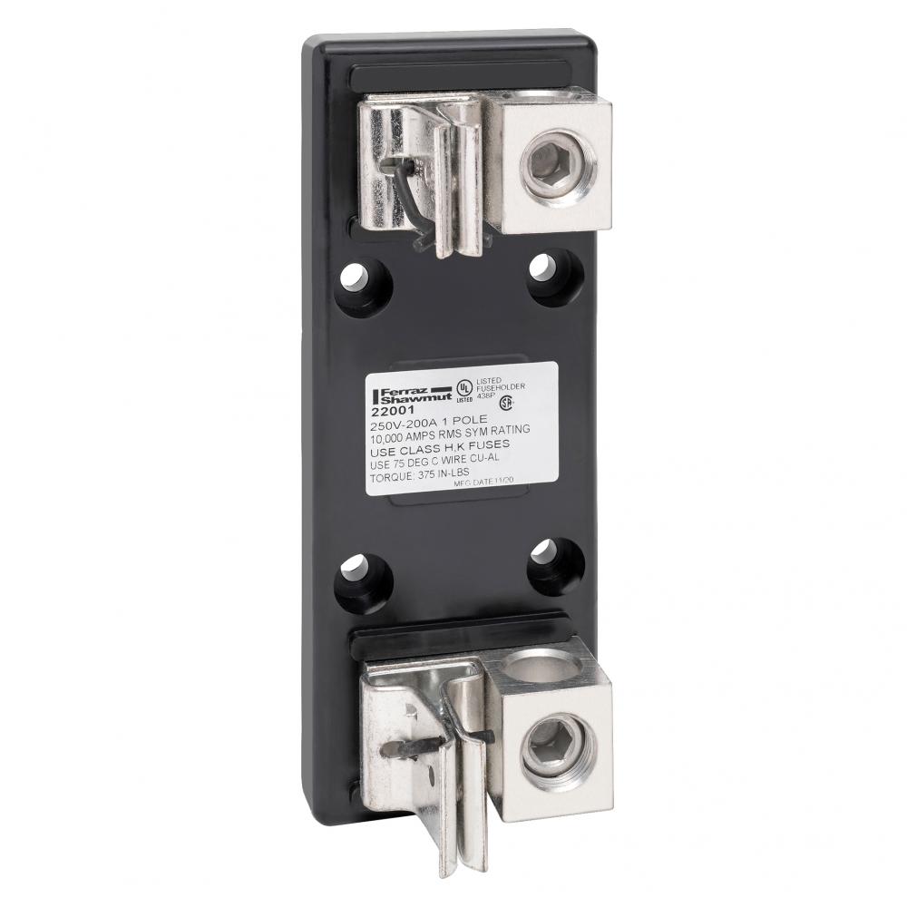 Fuse Block 250VAC 250VDC Class H/K 200A 1-Pole B