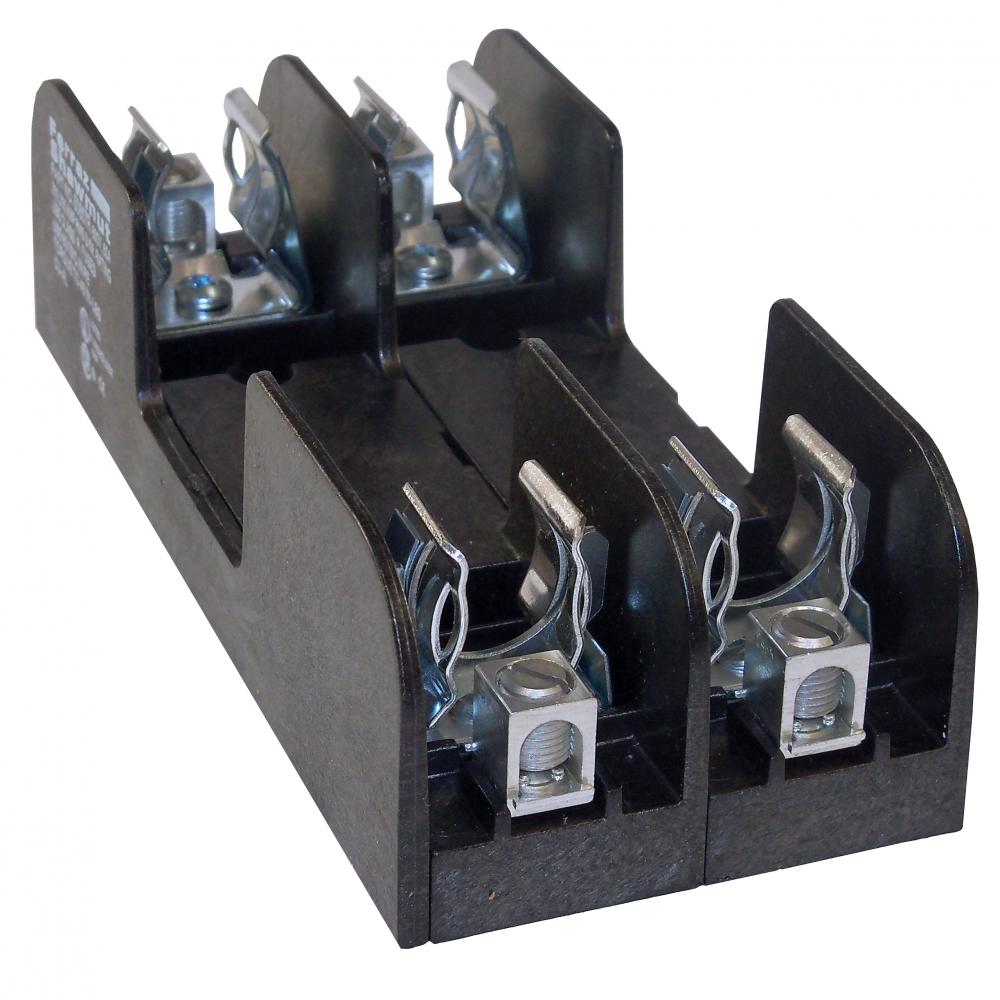 Fuse Block 600VAC 600VDC Class R 60A 2-Pole Box