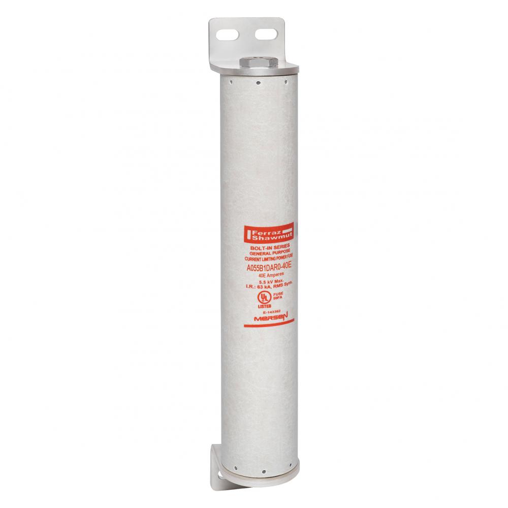 MV E-Rated Fuse 5500VAC 40A Bolt-On, Series: DAR