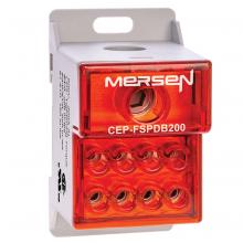 Mersen CEP-FSPDB200 - FSPDB Series UL 1059 600V 155A - 200A Tin-plated
