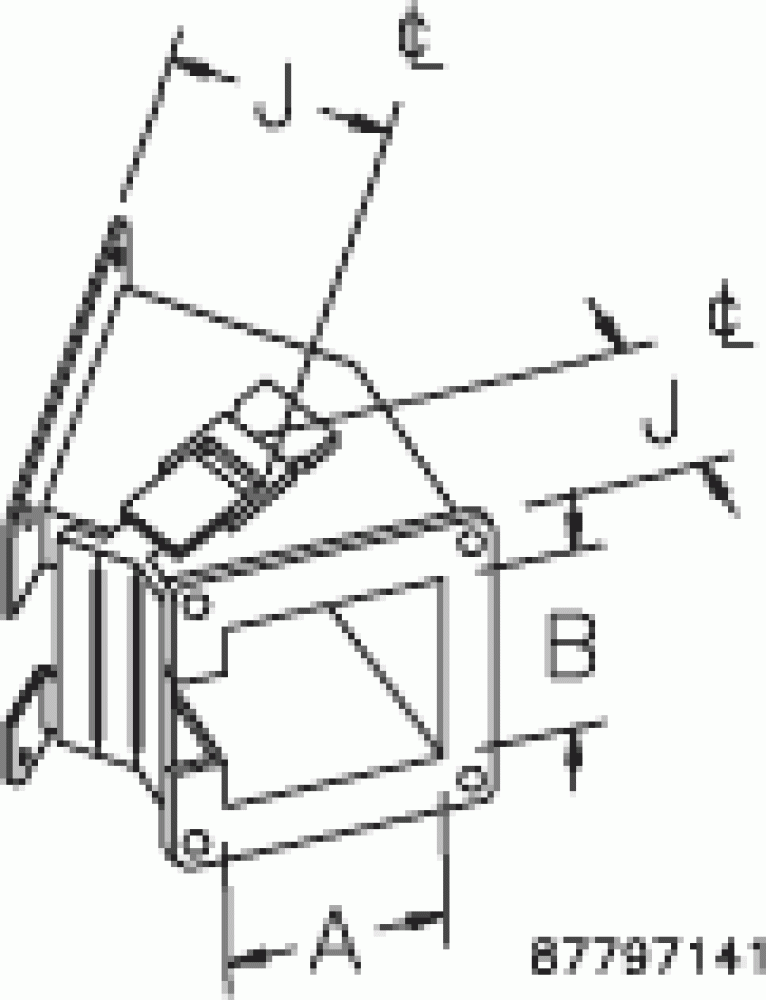 45  Elbow, inside open