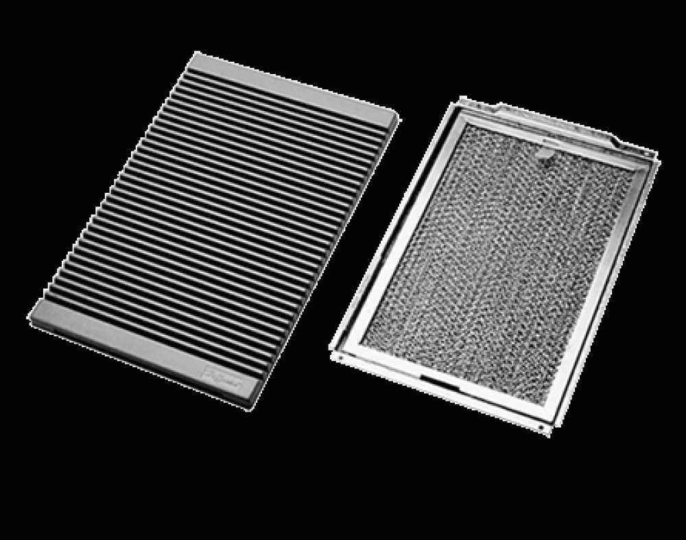 Louvered Cover and Filter