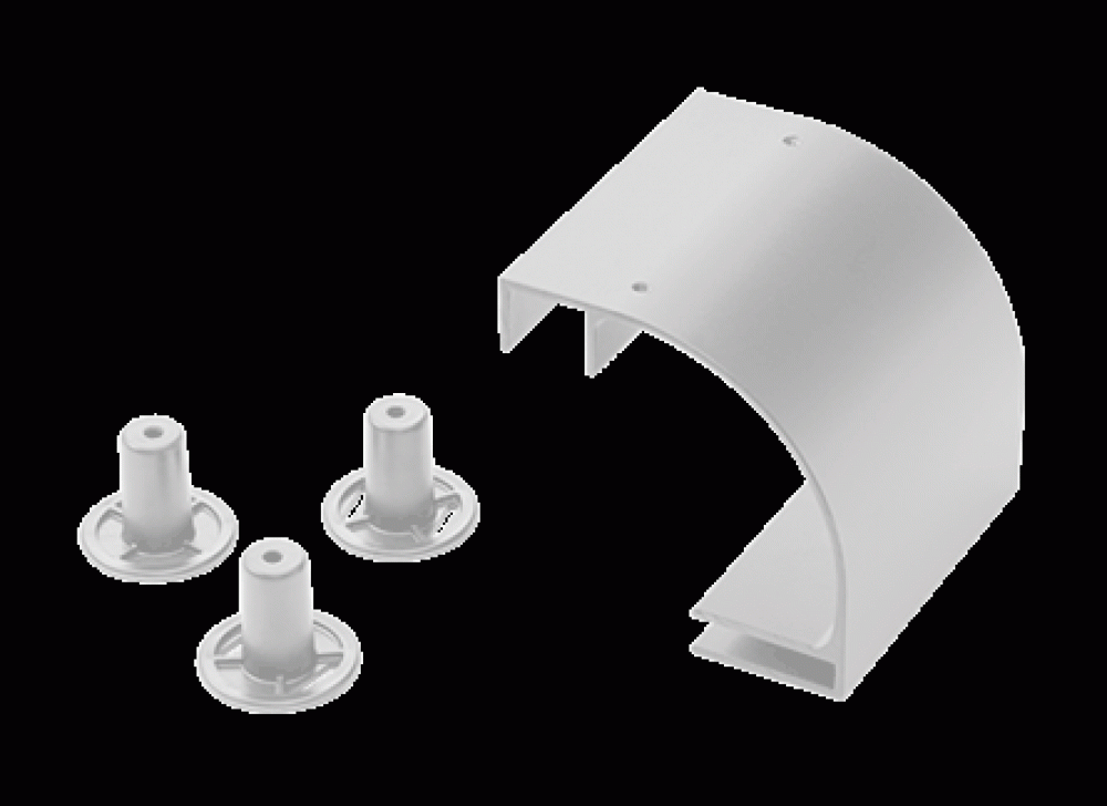 Radius Drop 24in White