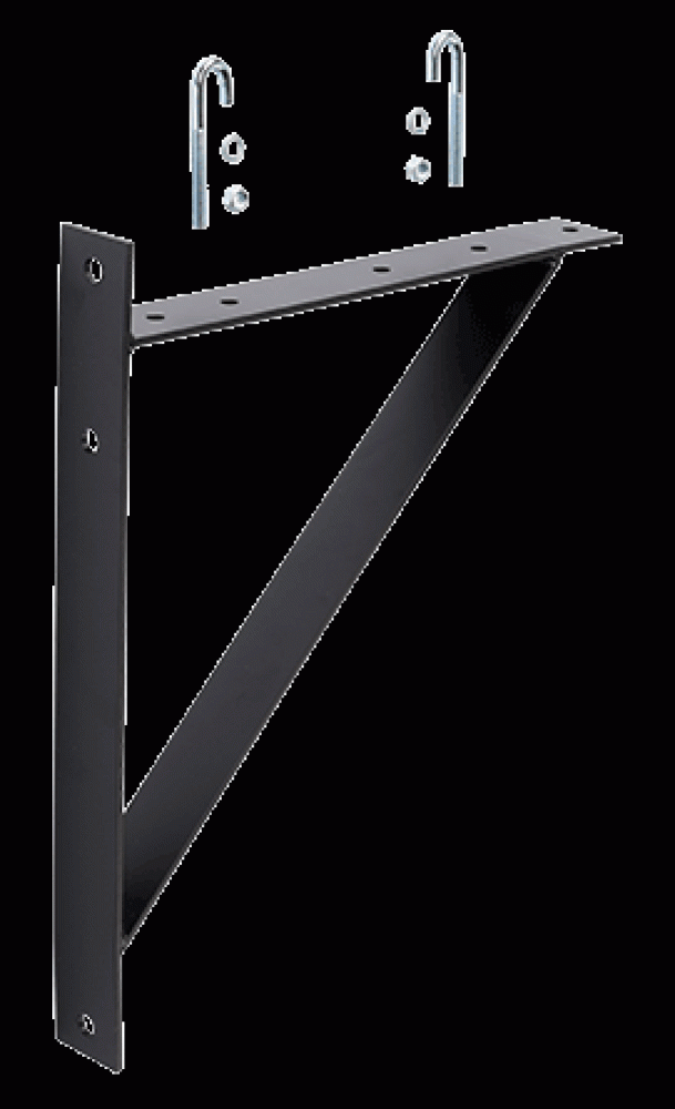 Tri Spt Brkt 15 18 24in Black