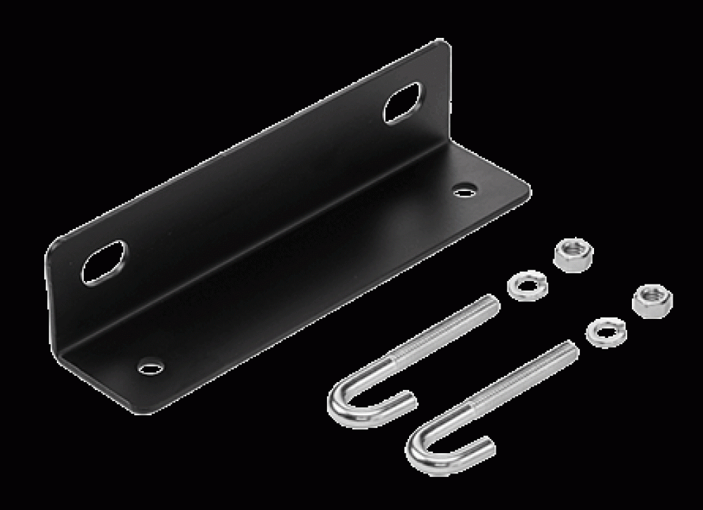 Wall Angle Spt Kit 15in Black