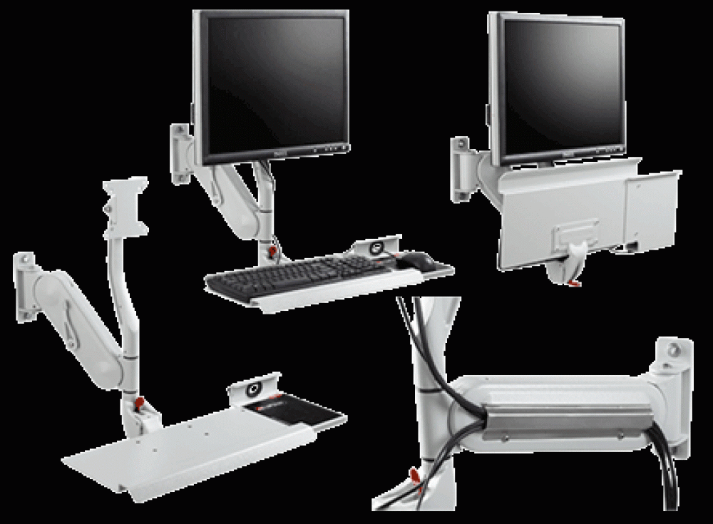 Monitor and Keyboard Arm