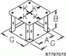 Pentair Hoffman F8890TXGV - 90  Elbow-Cross-Tee