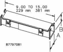 Pentair Hoffman F88LXL - Cut-off Fitting, Lay-in