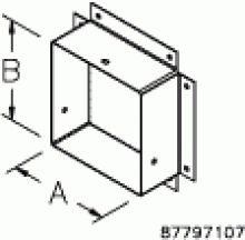 Pentair Hoffman F66T3RPA - WW. 3R, Panel Adapter