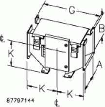 Pentair Hoffman F88LTC - Tee Fitting, outside top open