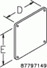Pentair Hoffman F88LP - Closure Plate