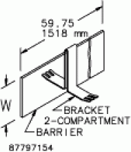 Pentair Hoffman F44B360 - Barriers, bracket mounted, 5