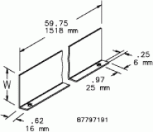 Pentair Hoffman F66BK60 - Barrier Kit, bolt-on 60in