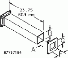 Pentair Hoffman F66WXFG - Cut-off Fitting