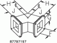 Pentair Hoffman F66WE45FG - 45  Elbow