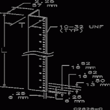 Pentair Hoffman A72RP30F6 - Angles 31.50in long/rack m, 2