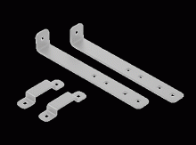 Pentair Hoffman LEK3W - Ldr Rack Elevation 3in Wh