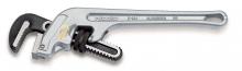 Ridgid 90122 - Pipe Wrench,RIDGID,End,18 IN,AL HNDL,Pipe Capaci