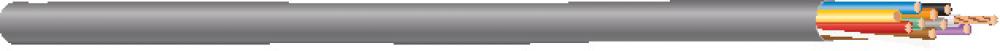 WIRE, 16/4C STR BC N/S CMR/CL3R GRAY