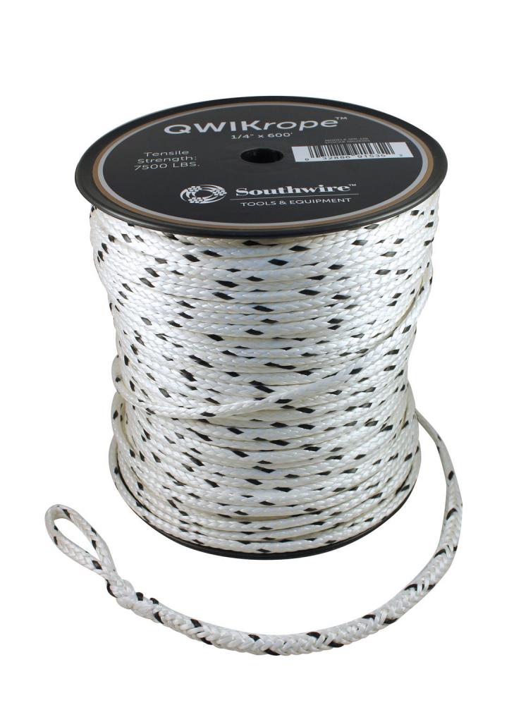 QWIKrope® 1/4" X 600', UHMWPE Rope