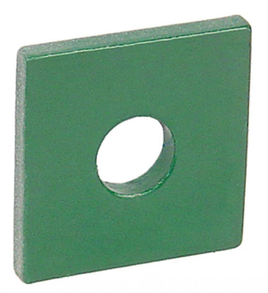 Sq Strut Wshr 5/8" bolt Grn 1-5/8" 100pk