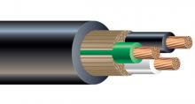 Southwire 55809343 - 8 STR CU 4/C  BLACK/WHITE/RED/GREEN SOOW BLACK 9
