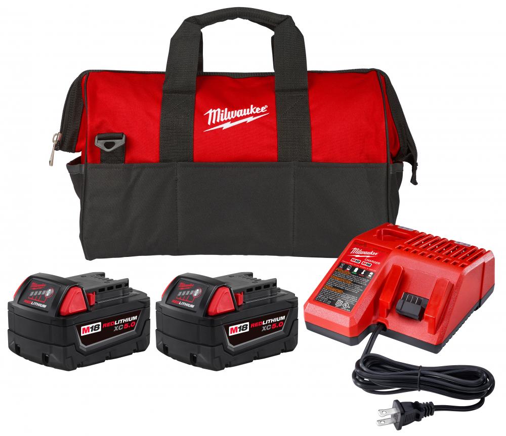 M18™ 5.0Ah Starter Kit (2 Battery)