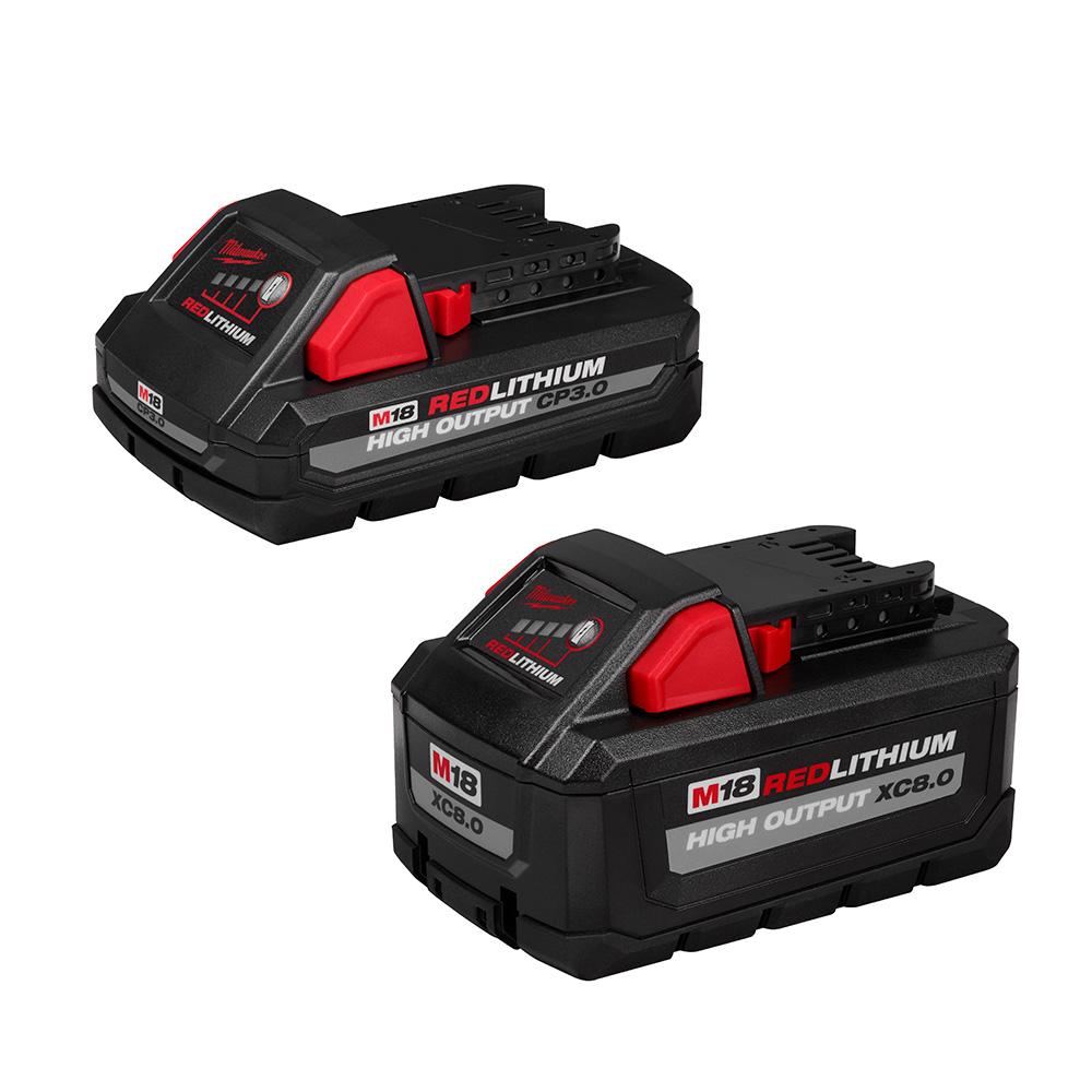 M18 High Output 8.0Ah Battery 3/0Ah