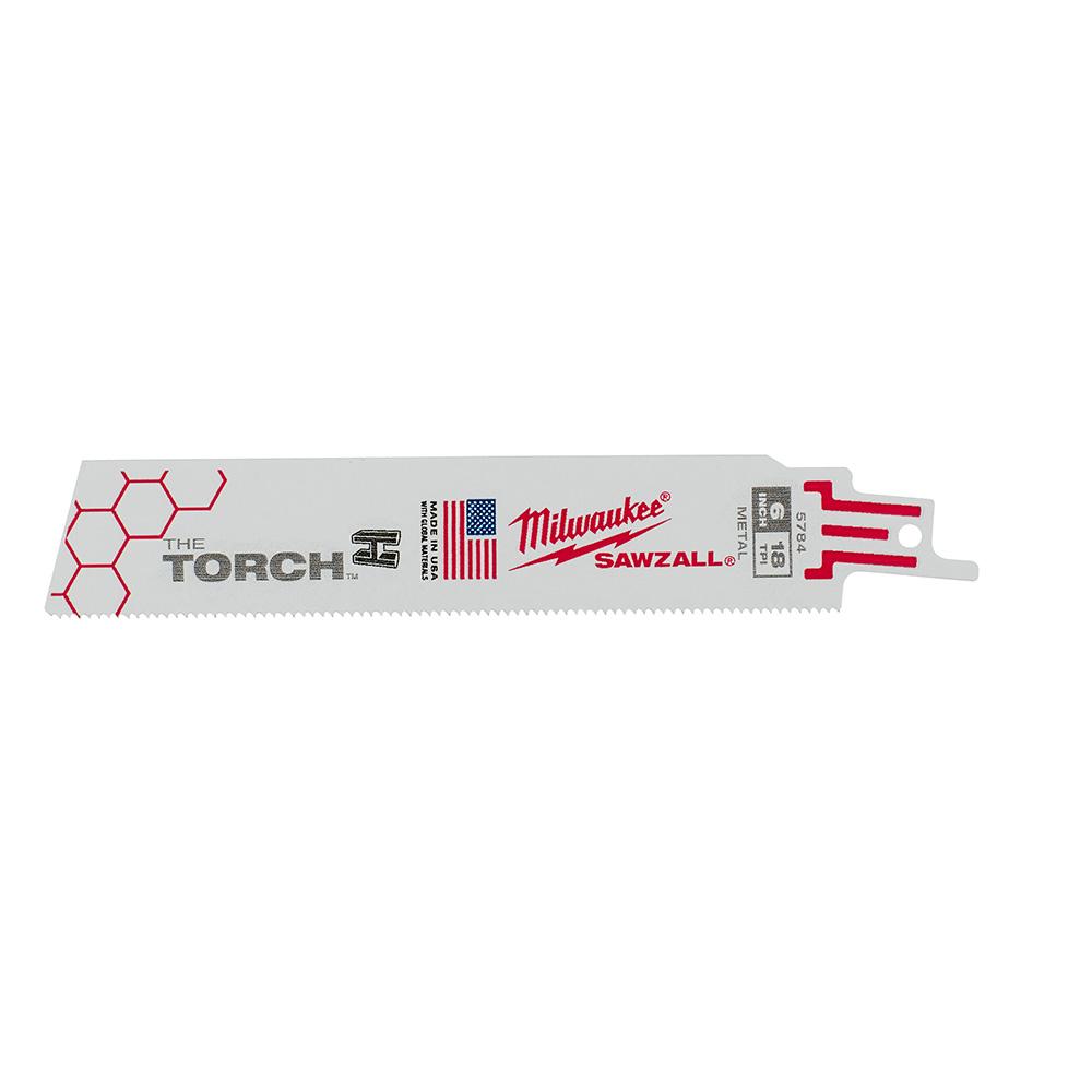 Super Sawzall Torch Blade 18 TPI 6"
