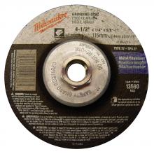 Milwaukee 49-94-4515 - Grinding Disc 4-1/2 X 1/4 X 5/8-11