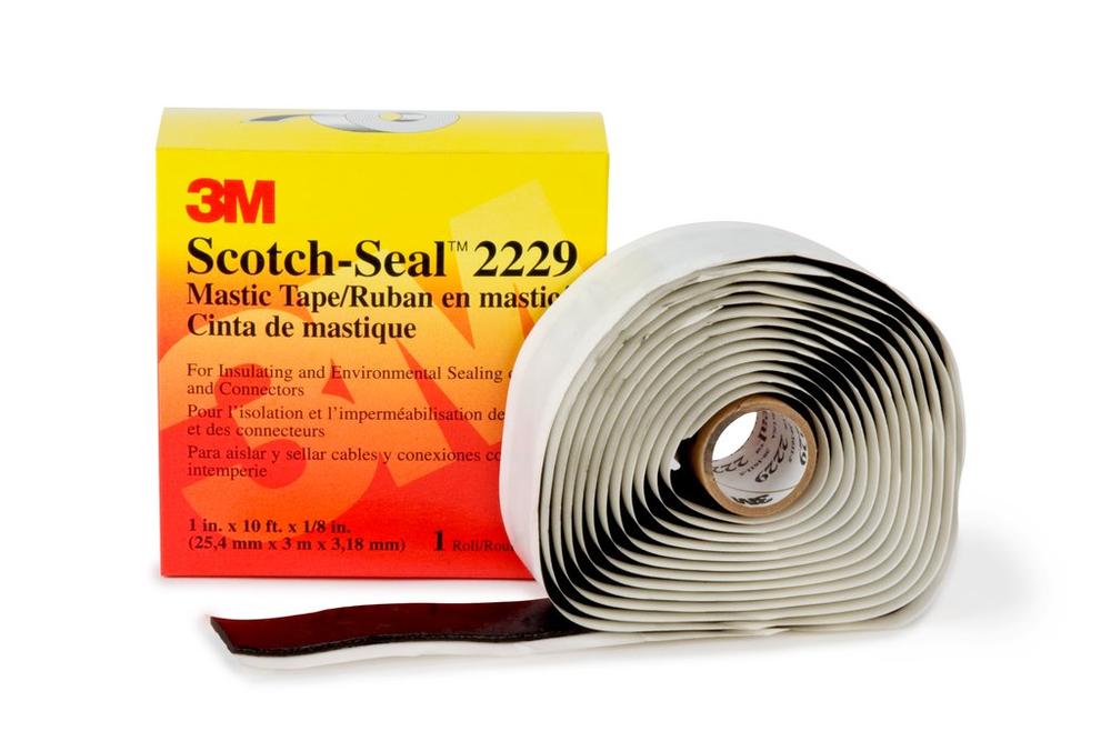 2229 SCOTCH-SEAL MASTIC TAPE 1" X 10'