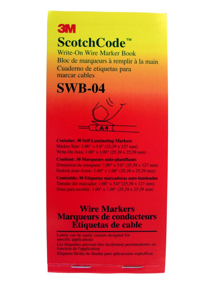 SWB-4 WRITE-0N BOOK 1.0 X 5.9" MARKER