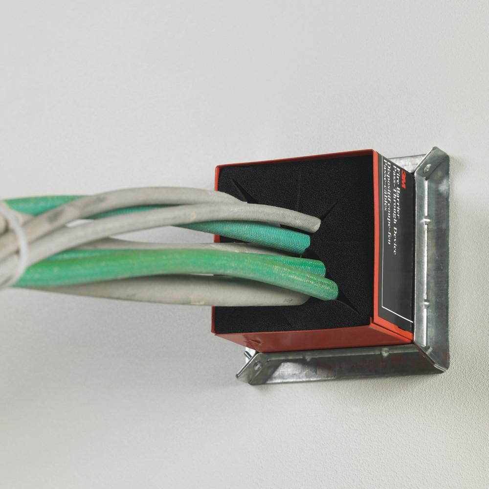 3M™ Fire Barrier Pass-Through Devices Square
