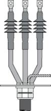 3M Electrical Products 7620-S-2-3-RJS - 7620-S-2-3-RJS QT-III 3 CONDUCTOR TERMIN