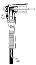 3M Electrical Products 5810-CA - 5810-CA  LOADBREAK ELBOW CONNECTOR