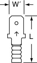 3M Electrical Products MU18-187DMK - MU18-187DMK NON-INS BTDSEAM MALE DISC